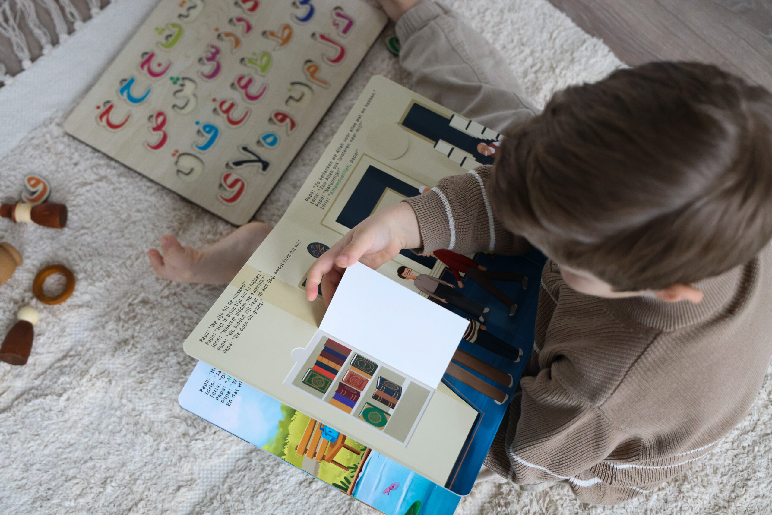 Moslimmaatjes Islamitisch Kinderboek Flapjesboek